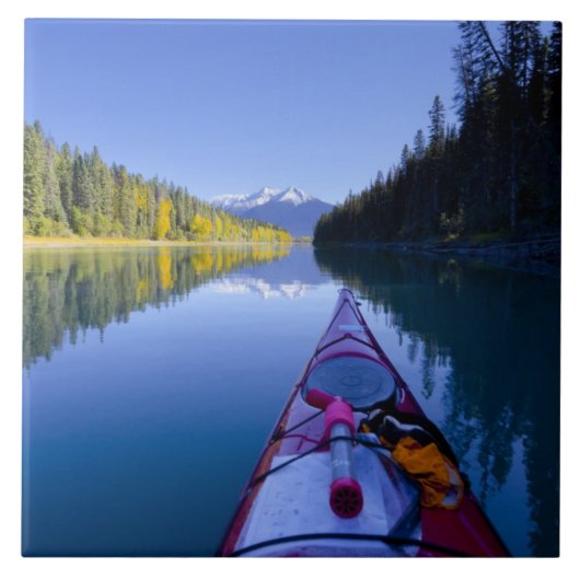 Canada, Brits-Columbia, Bowron Lakes Tegeltje (Voorkant)