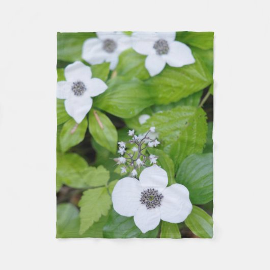 Canada, Brits-Columbia. Dwerghondsdode Fleece Deken (Voorkant)