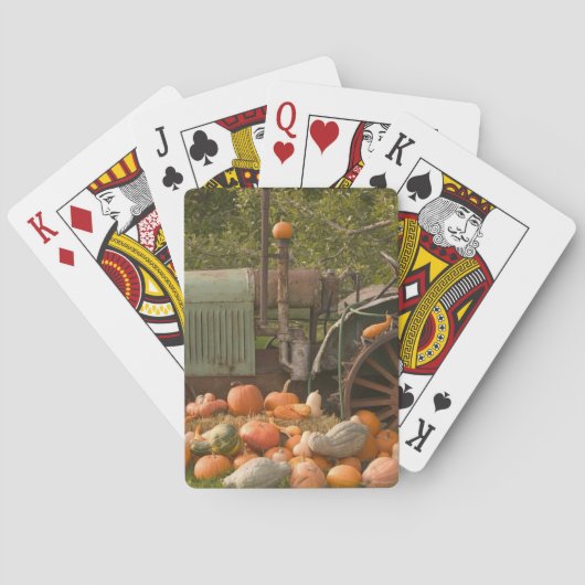 CANADA, Brits-Columbia, Keremeos. Herfst / 2 Pokerkaarten (Achterkant)
