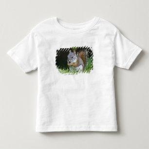 Canada, Brits-Columbia, Rode Eekhoorn dennenboom Kinder Shirts