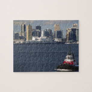Canada, Brits-Columbia, Vancouver. Binnenstad Legpuzzel