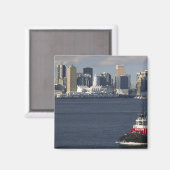 Canada, Brits-Columbia, Vancouver. Binnenstad Magneet (Voorkant / Achterkant)
