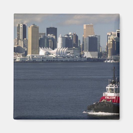 Canada, Brits-Columbia, Vancouver. Binnenstad Magneet (Voorkant)