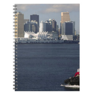 Canada, Brits-Columbia, Vancouver. Binnenstad Notitieboek