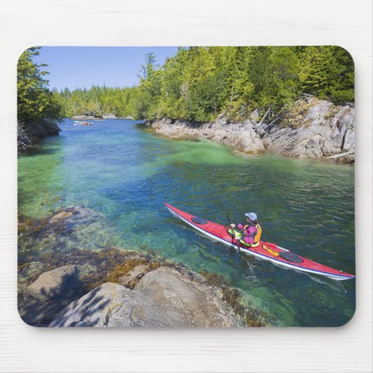 Canada, Brits-Columbia, Vancouver-eiland. Zee 2 Muismat (Voorkant)