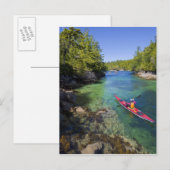 Canada, Brits-Columbia, Vancouver-eiland. Zee Briefkaart (Voorkant / Achterkant)