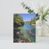 Canada, Brits-Columbia, Vancouver-eiland. Zee Briefkaart (Staand voorkant)