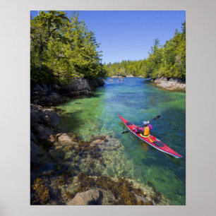 Canada, Brits-Columbia, Vancouver-eiland. Zee Poster