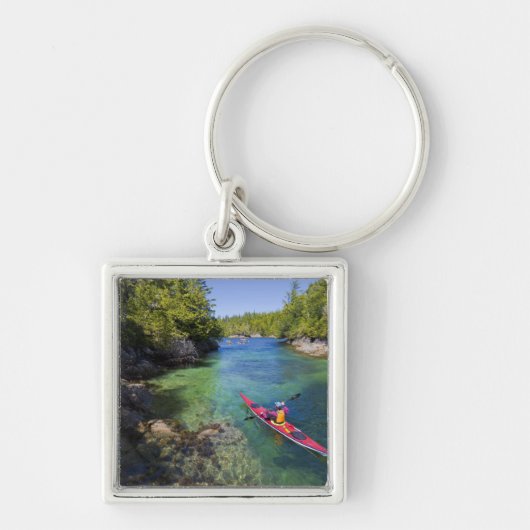 Canada, Brits-Columbia, Vancouver-eiland. Zee Sleutelhanger (Voorkant)