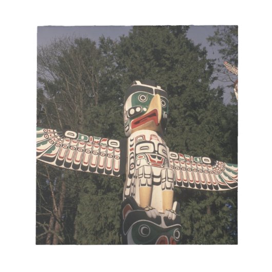 Canada, Brits-Columbia, Vancouver. Inheems Notitieblok (Voorkant)