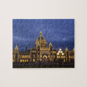 CANADA, Brits-Columbia, Victoria. Avond Legpuzzel