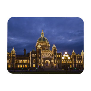 CANADA, Brits-Columbia, Victoria. Avond Magneet