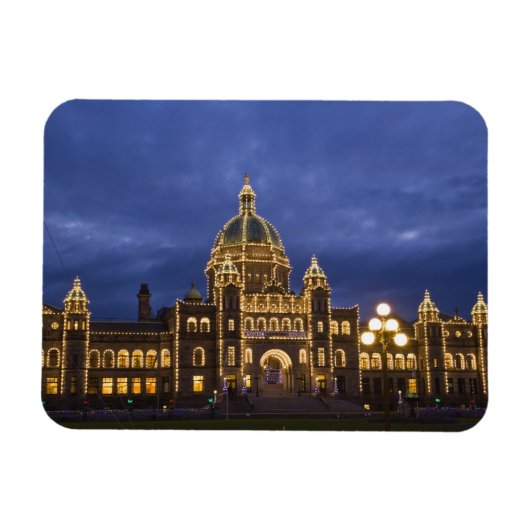 CANADA, Brits-Columbia, Victoria. Avond Magneet (Horizontaal)