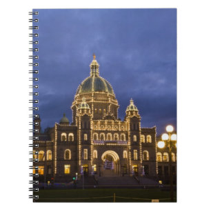 CANADA, Brits-Columbia, Victoria. Avond Notitieboek