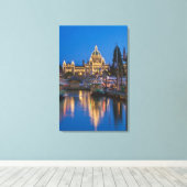 Canada, Brits-Columbia, Victoria, Binnen Canvas Afdruk (Insitu (Houten vloer))