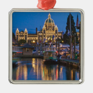 Canada, Brits-Columbia, Victoria, Binnen Metalen Ornament