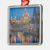 Canada, Brits Columbia, Victoria, Binnen Metalen Ornament (Links)