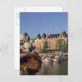 Canada, Brits-Columbia, Victoria Empress Hotel Briefkaart (Voorkant / Achterkant)
