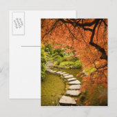 CANADA, Brits-Columbia, Victoria. Herfst Briefkaart (Voorkant / Achterkant)