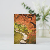 CANADA, Brits-Columbia, Victoria. Herfst Briefkaart (Staand voorkant)