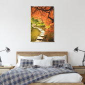CANADA, Brits-Columbia, Victoria. Herfst Canvas Afdruk (Insitu (Slaapkamer))