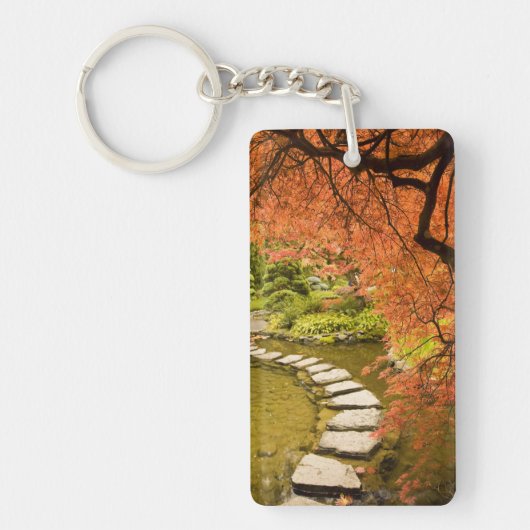 CANADA, Brits-Columbia, Victoria. Herfst Sleutelhanger (Voorkant)
