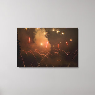 CANADA, Brits-Columbia, Victoria. Zomer Canvas Afdruk