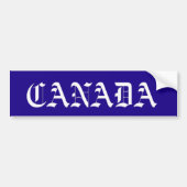 CANADA BUMPERSTICKER (Voorkant)