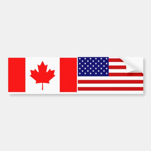 Canada Bumpersticker (Voorkant)