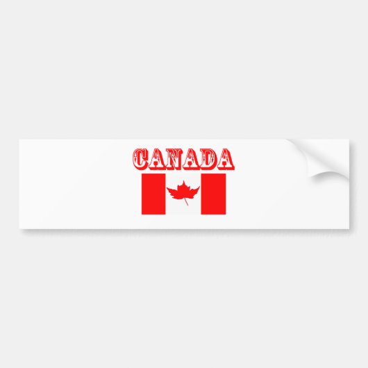 Canada Bumpersticker (Voorkant)