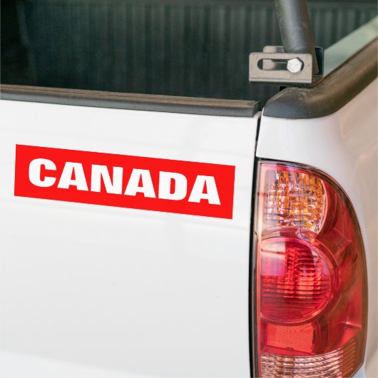 Canada Bumpersticker (Op Truck)