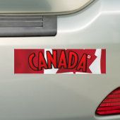 Canada Bumpersticker (Op auto)