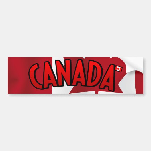 Canada Bumpersticker (Voorkant)