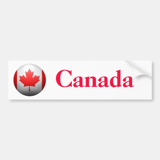 Canada Bumpersticker (Voorkant)
