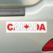 Canada Bumpersticker (Op auto)