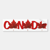 Canada Bumpersticker Autumn Gold Maple Leaf (Voorkant)