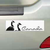 Canada Bumpersticker Canada Gese Stickers (Op auto)