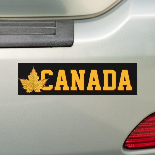 Canada Bumpersticker Canada Souvenir Stickers (Op auto)