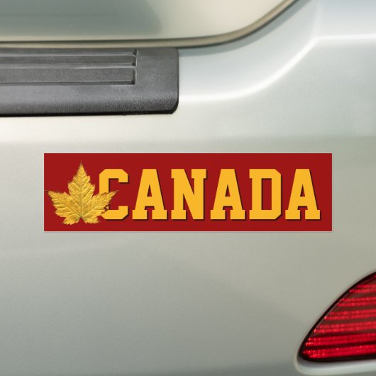 Canada Bumpersticker Canada Souvenir Stickers (Op auto)