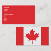 Canada - Business Visitekaartje (Voorkant / Achterkant)