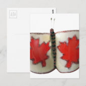 Canada Butterfly Briefkaart (Voorkant / Achterkant)