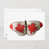 Canada Butterfly Briefkaart (Voorkant / Achterkant)