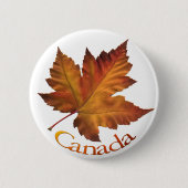 Canada Button Canada Maple Leaf Souvenir Buttonnen (Voorkant)