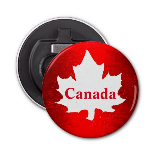 Canada Button Flesopener (Voorkant)