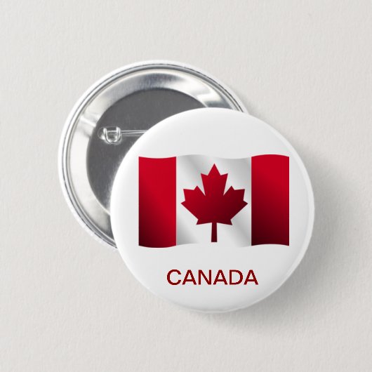 Canada-Button Ronde Button 5,7 Cm (Voorkant /achterkant)