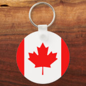 Canada Button Sleutelhanger (Voorkant)