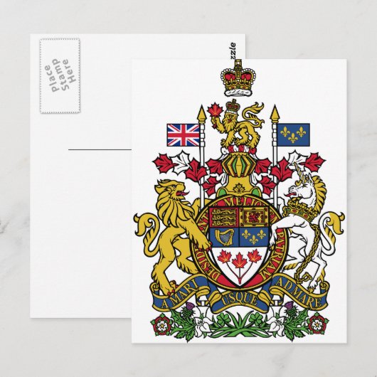 Canada CA Briefkaart (Voorkant / Achterkant)