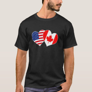 Canada Cadeau Vlag Varsity Canadees Toronto Retro T-shirt