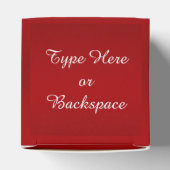 Canada Cadeaudoos Personaliseer Canadese vlag Cade Bedankdoosjes (Bovenkant)