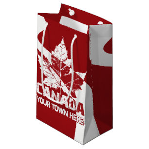 Canada Cadeautassen Aangepaste Canada Esdoornblad Klein Cadeauzakje